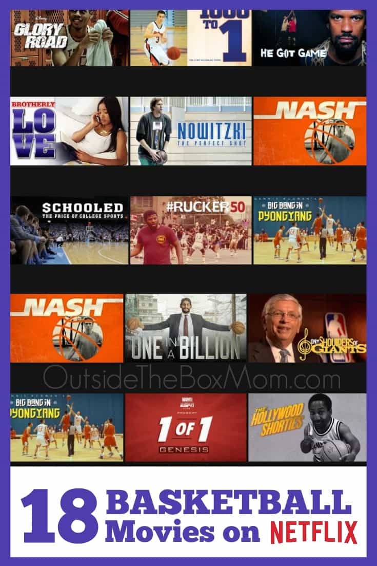 These basketball movies on Netflix are great to watch during March Madness, basketball season, or any time of year. These Netflix titles feature movies, documentaries, behind-the-scenes footage, and more.