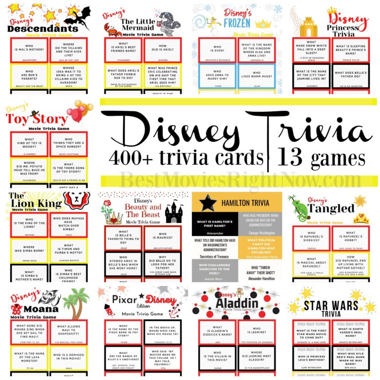 Disney Trivia Best Movies Right Now
