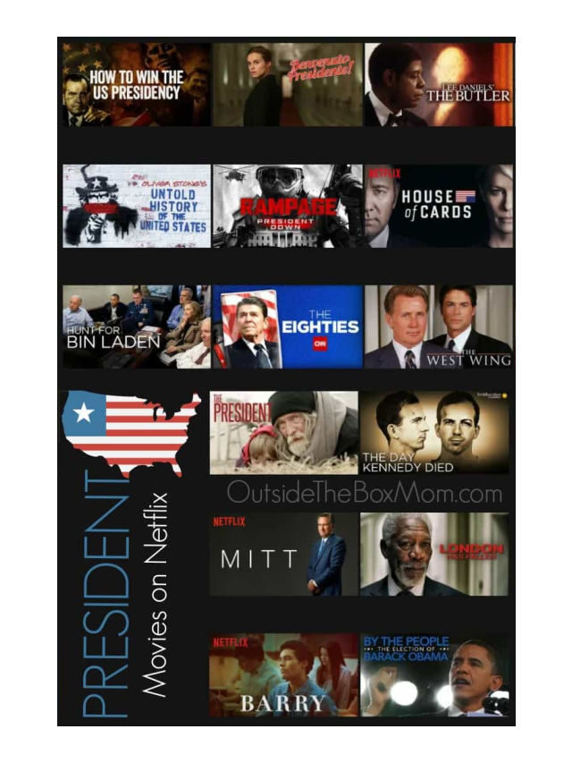 21 PRESIDENT MOVIES TO WATCH ON NETFLIX
