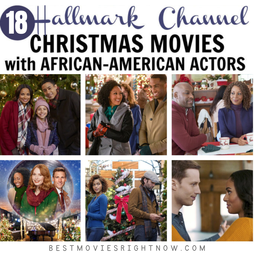 Black Hallmark Christmas Movies square image