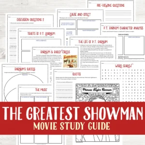 the greatest showman movies study guide