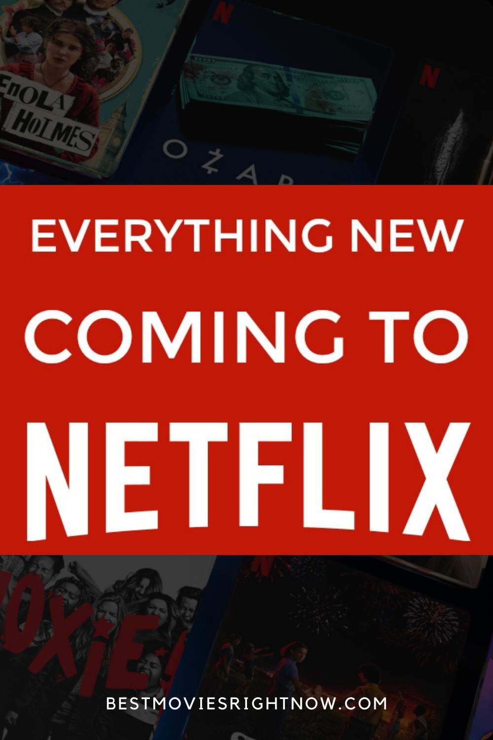 new to Netflix image with text