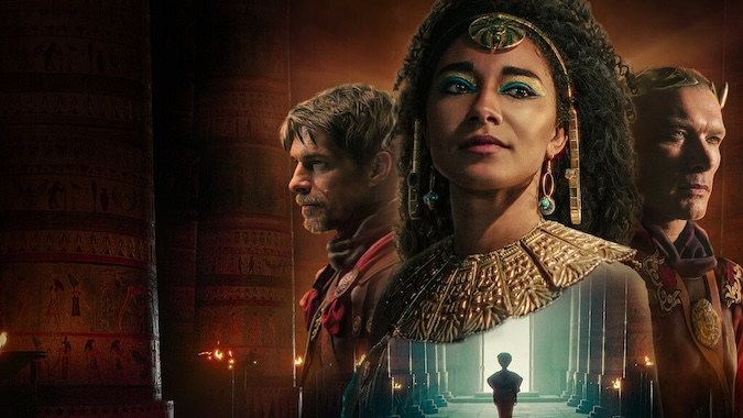 an image of Queen Cleopatra movie from Netflix