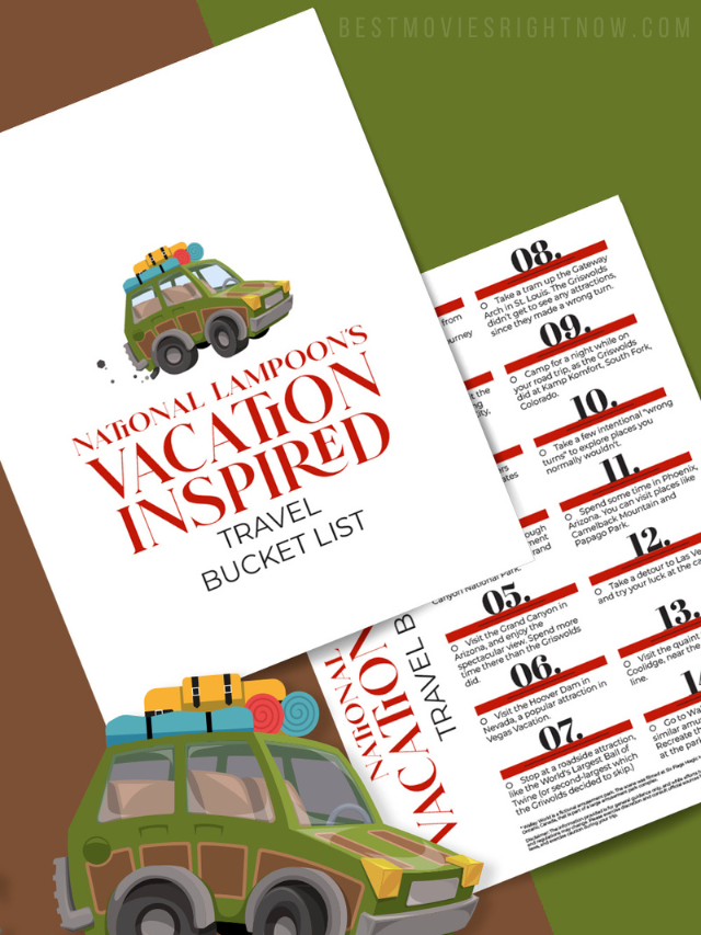 National Lampoon's Vacation-Inspired Travel Bucket List mock up 