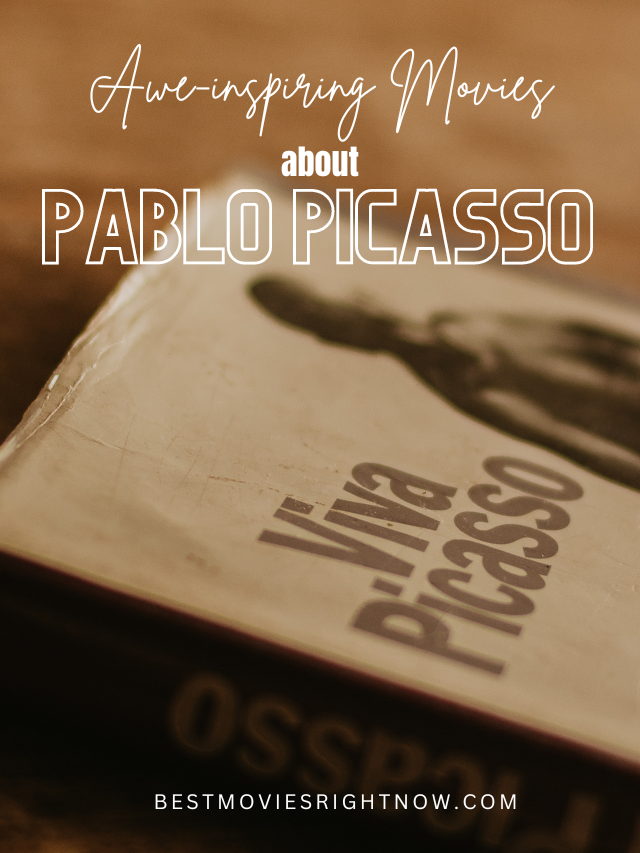 a picture of a book about Pablo Picasso with a caption 