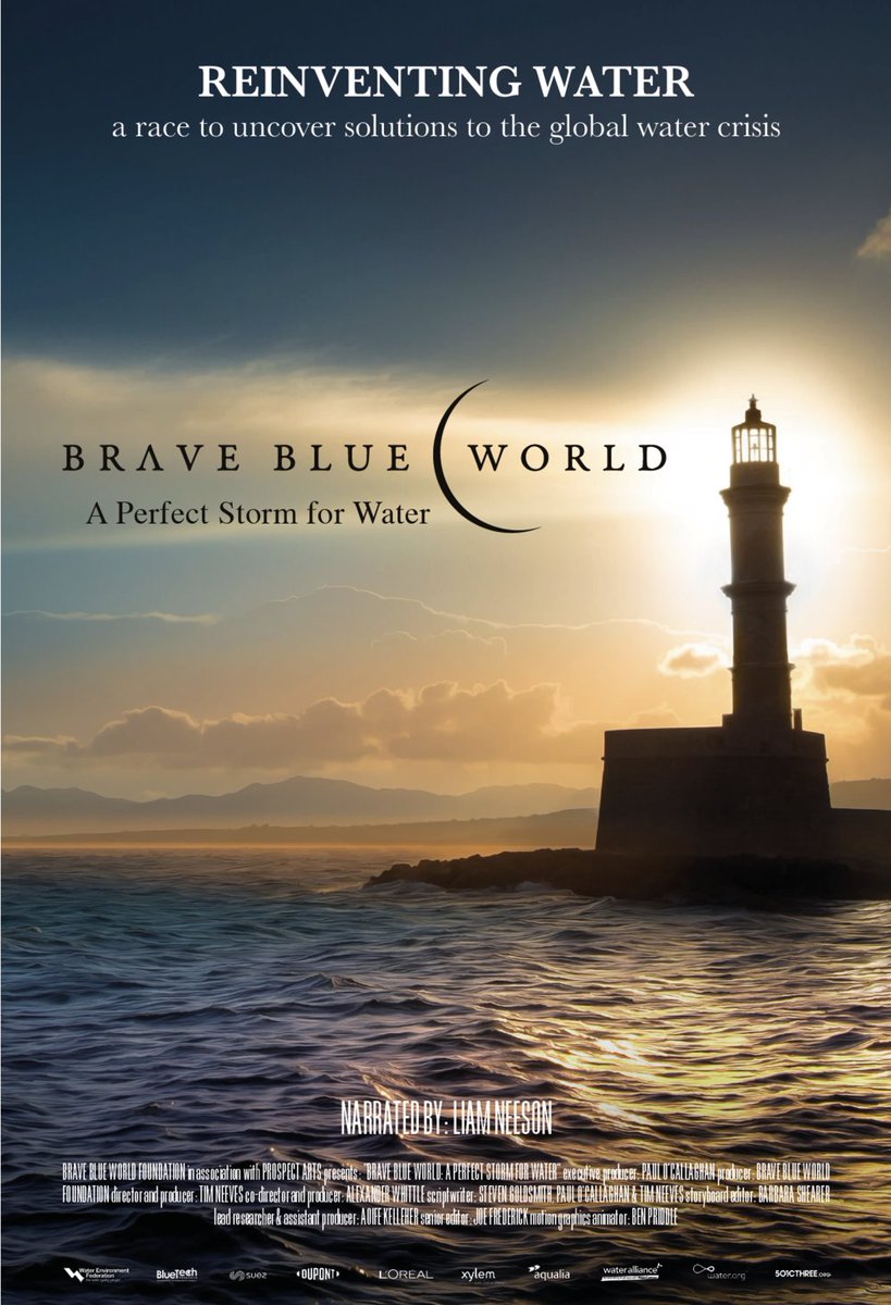 a netflix cover of a movie entitled "Brave Blue World: Racing to Solve Our Water Crisis"