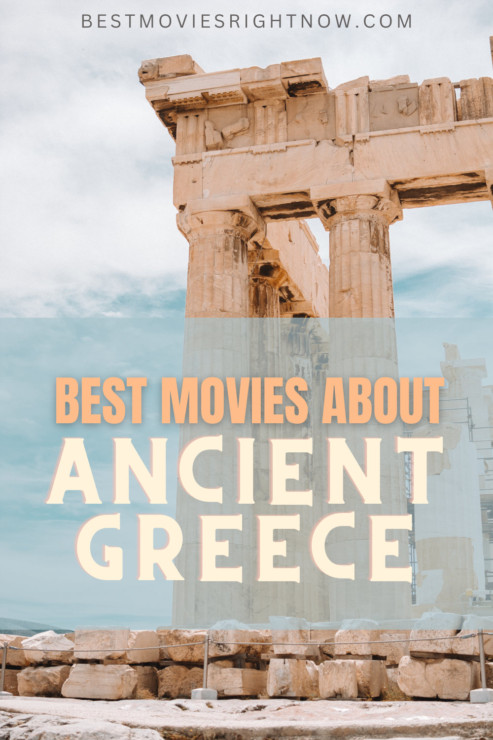 a picture of ruins in ancient Greece with caption 