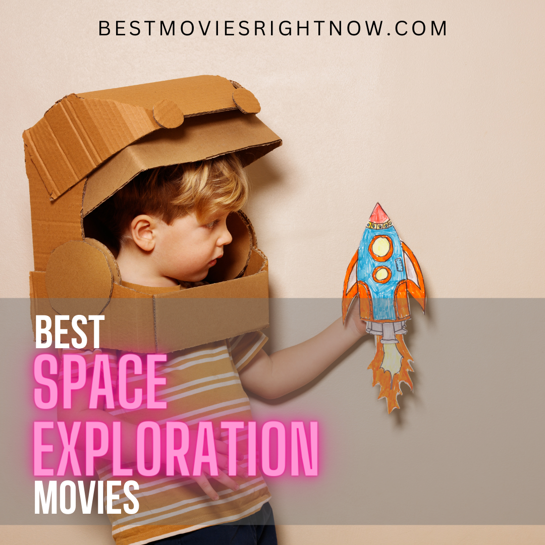 an image of a child holding a rocket with caption "best space exploration movies"