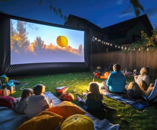 How To Create the Ideal Movie Theater in Your Backyard