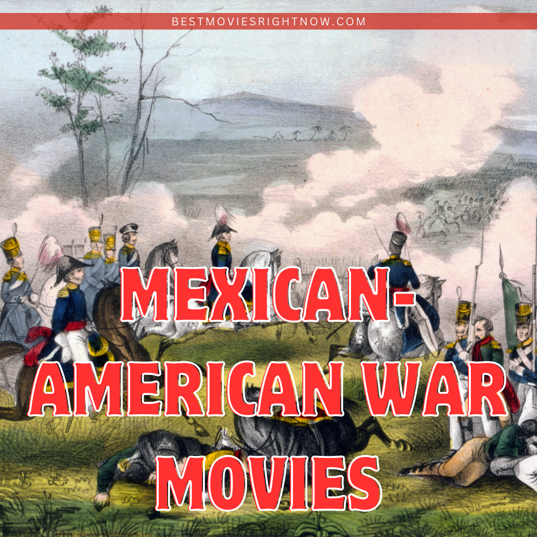 Mexican-American War. Battle of Palo Alto with text: "Mexican-American War movies"