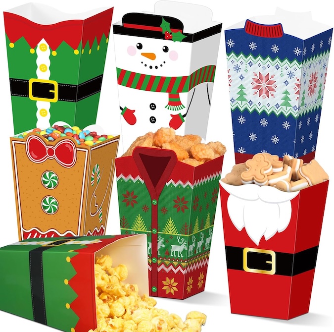 Christmas Popcorn Boxes