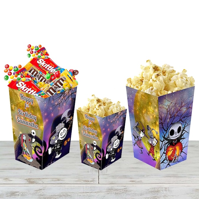 Christmas Nightmare Popcorn Box