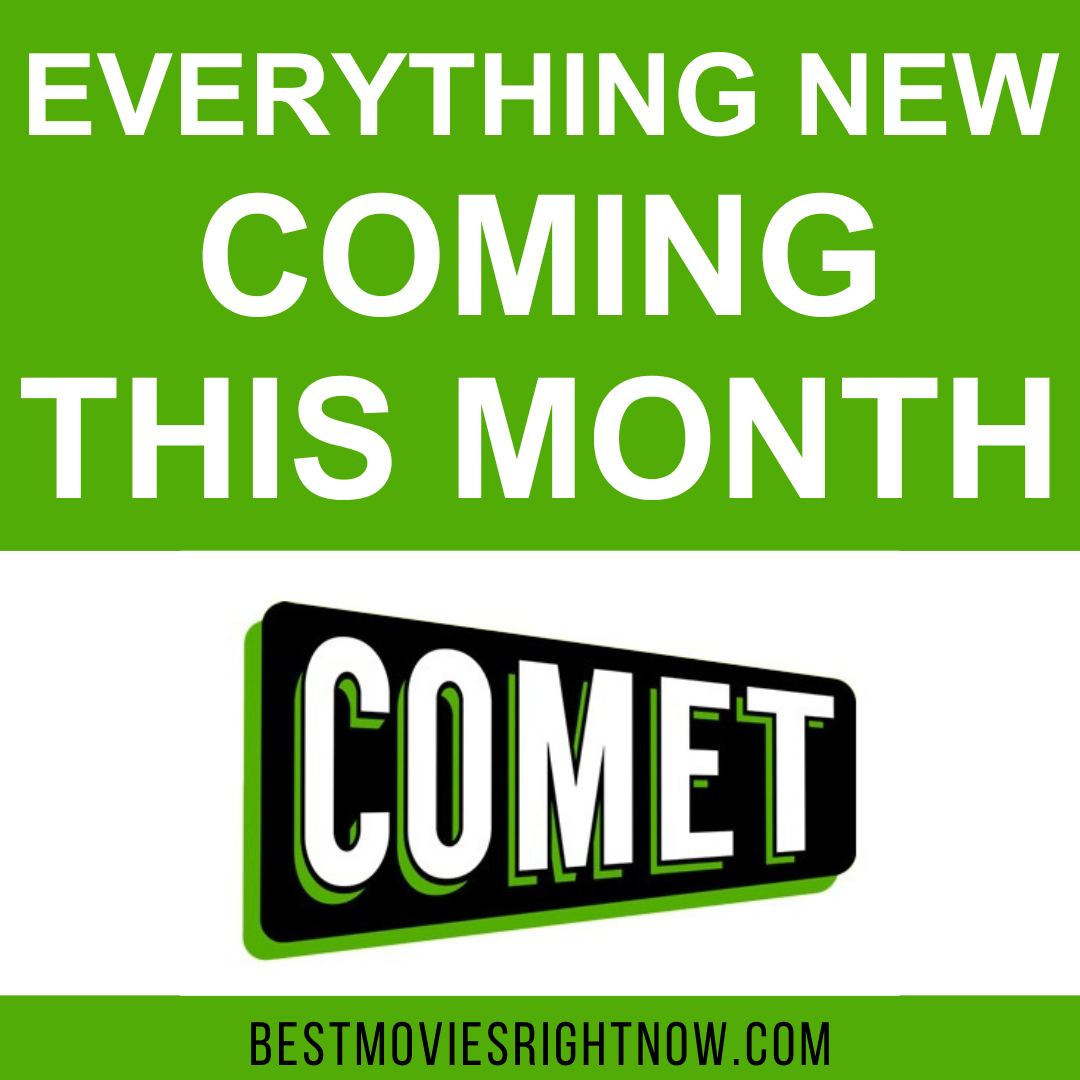 What’s on Comet TV Right Now-Square image with text