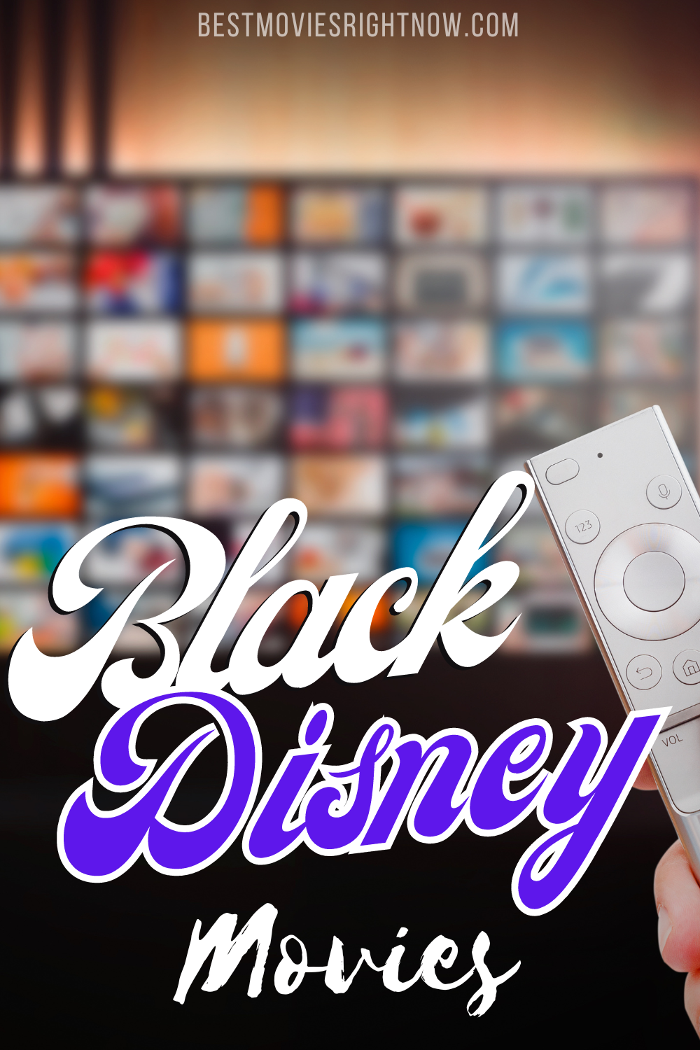 Black Disney Movies pin sized image