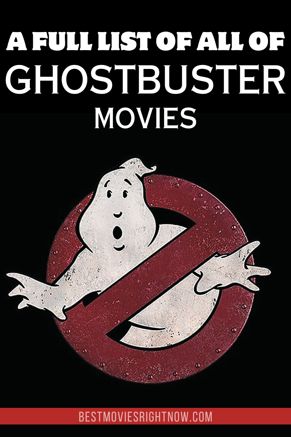 Ghostbuster Movies pin image